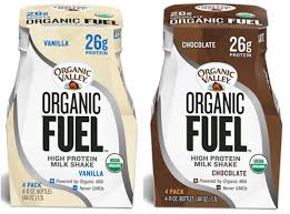 organic valley protein shakes