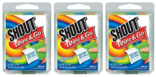 shout travel wipes