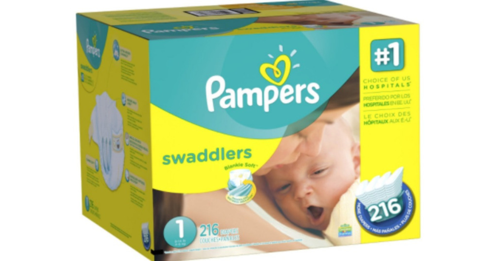 pampers swadlers