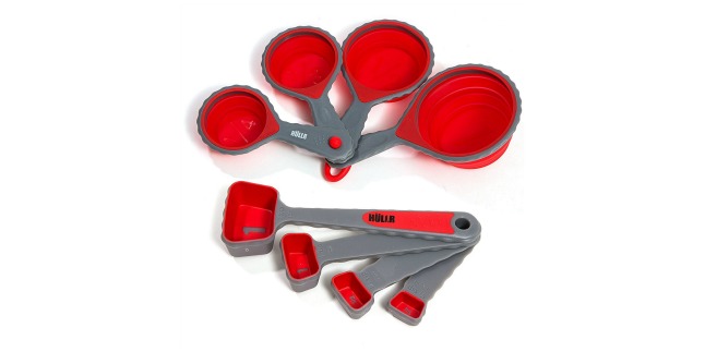 measuring cups spoons