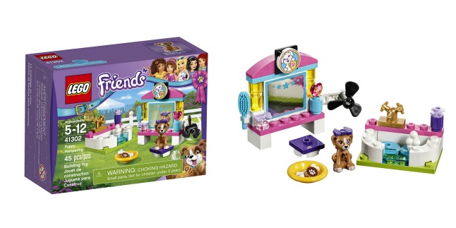 lego friends puppy