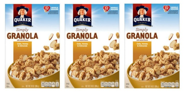 quaker simply granola