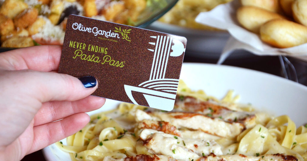 olive garden never ending pasta pass