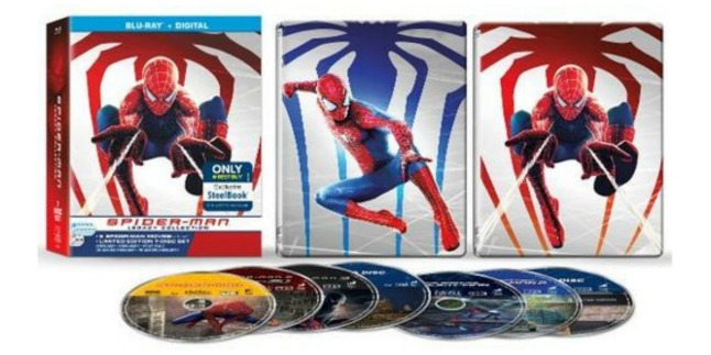 spiderman blu-ray