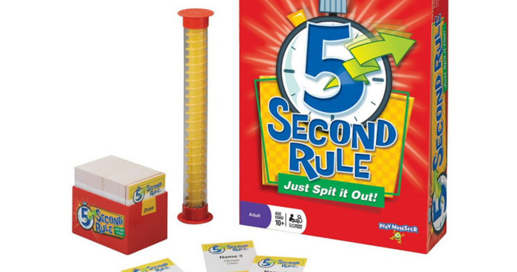 5 second rule game