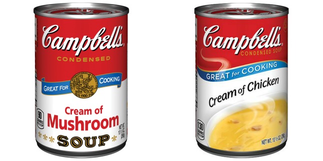 campbells cream of mushroom