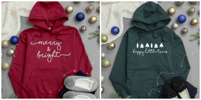 holiday sweatshirts