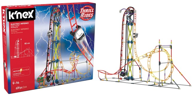 knex electric inferno roller coaster