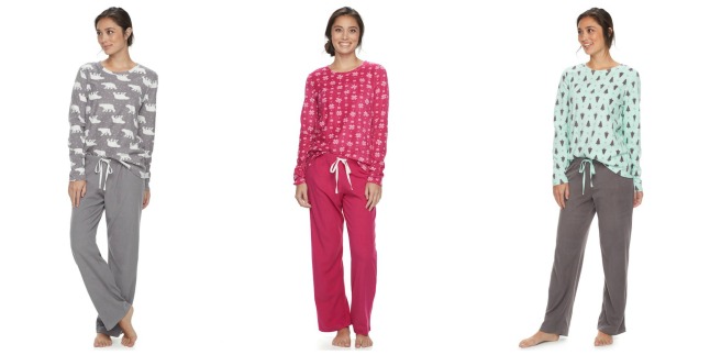 kohls pajamas