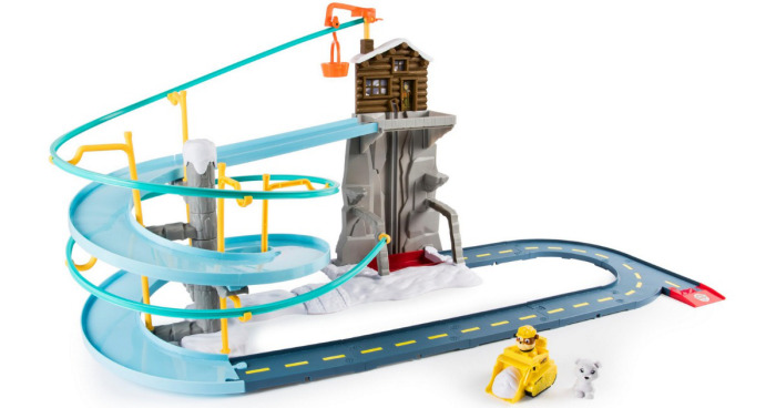 paw patrol rubbles mountain rescue set