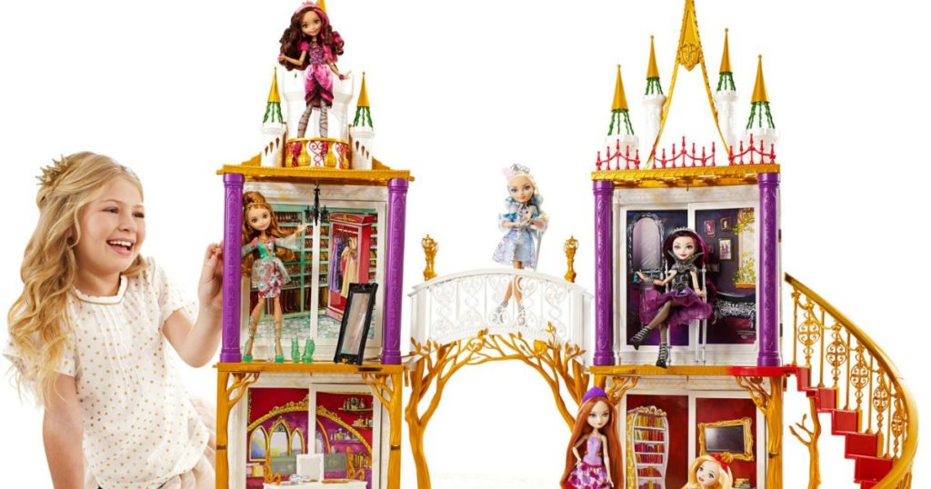 ever after high 2 in 1 castle playset