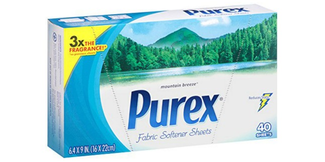 purex fabric softener sheets