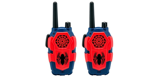 spiderman walkie talkies