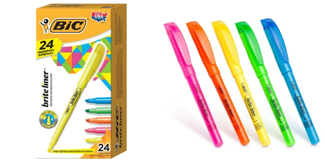 BIC highlighters