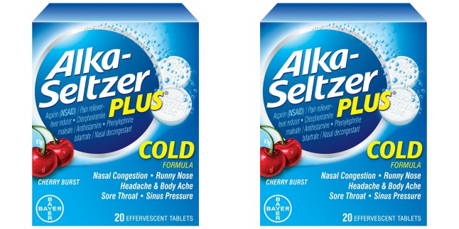 alka seltzer cold