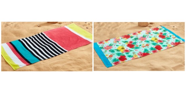 Walmart Nice Savings On Select Beach Towels Savings Done Simply