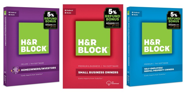 hr block tax software