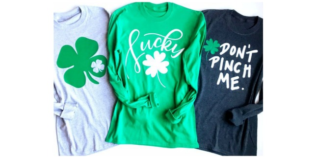 st patty long sleeved tshirts