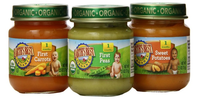 earths best organic baby food