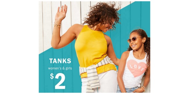 Old Navy tanks