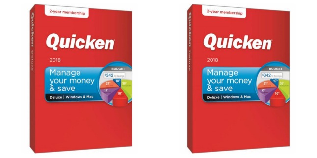 Quicken Deluxe 2018