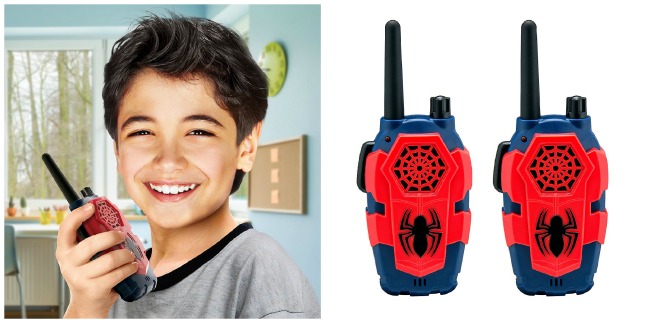 Spiderman walkie talkies