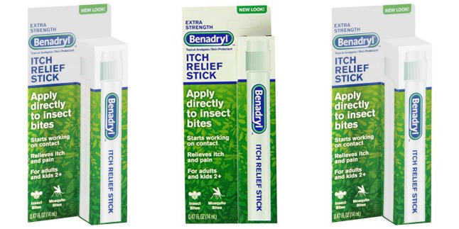 benadrylt itch relief stick