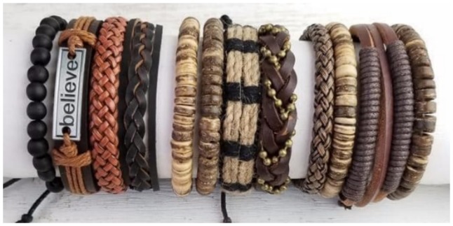 leather bracelets