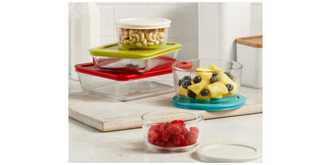 Pyrex Glass Storage