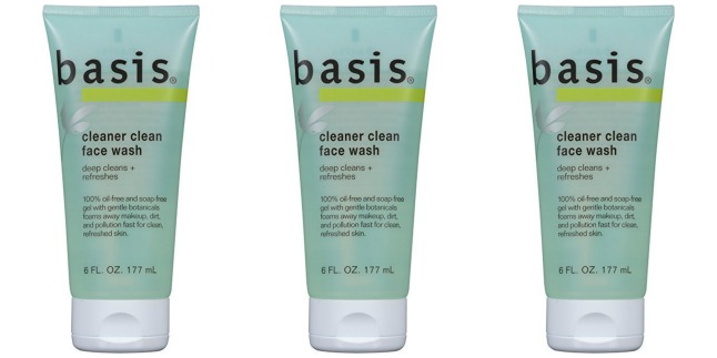 basis face wash