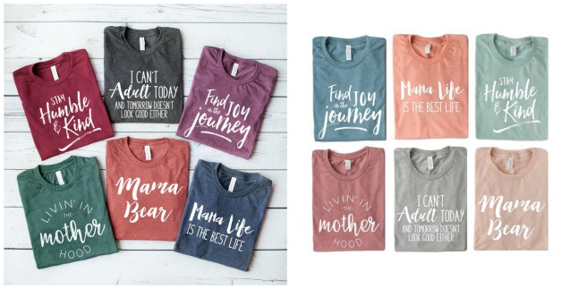 mom life tees