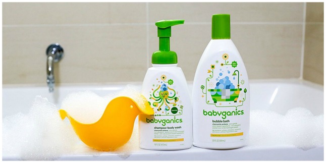 babyganics bubble bath