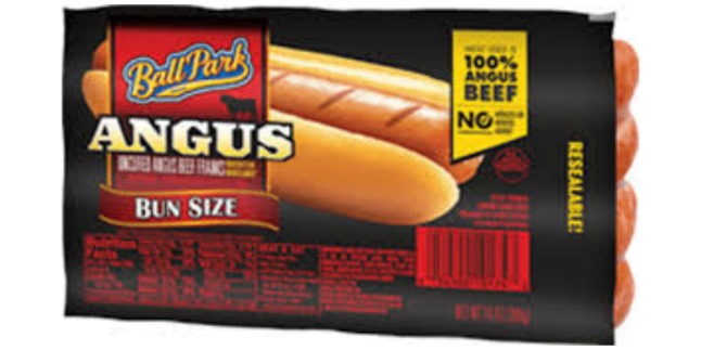 ball park angus hotdogs