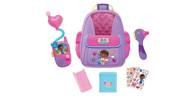 doc mcstuffins backpack set