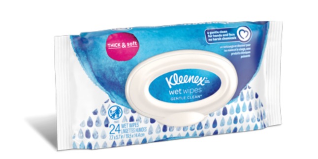 kleenex wet wipes