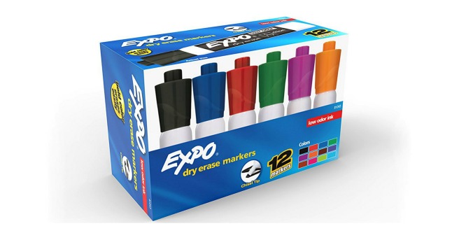 expo dry erase markers