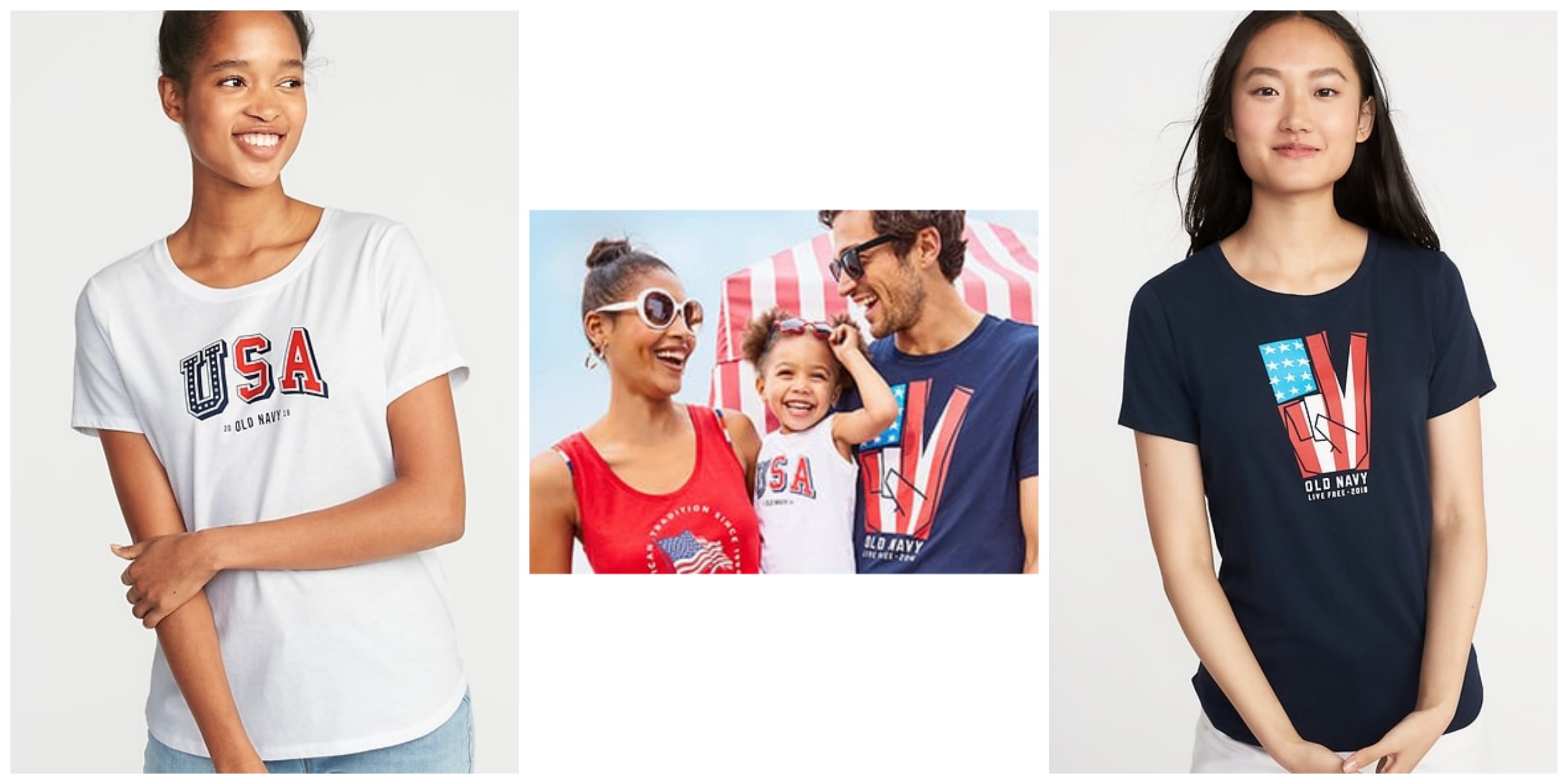 old navy july 4th tees