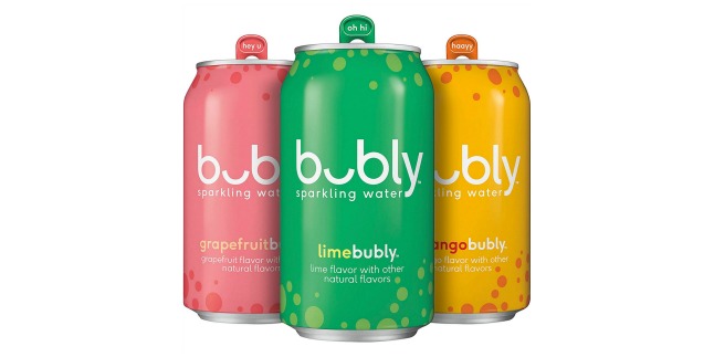 bubly sparkling water