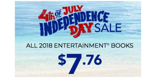 entertainment book july 4 sale