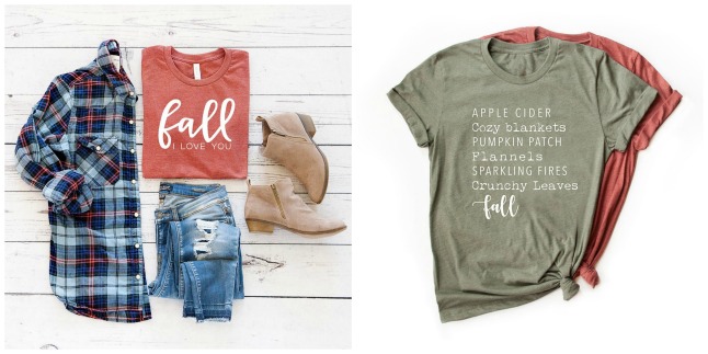 fall tees