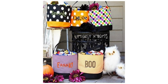 personalized halloween bags