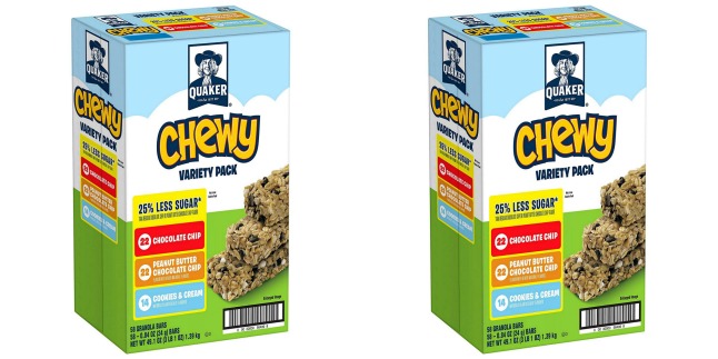 quaker chewy variety pack