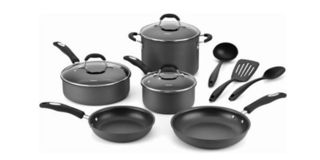 cuisinart 11 piece cookware set