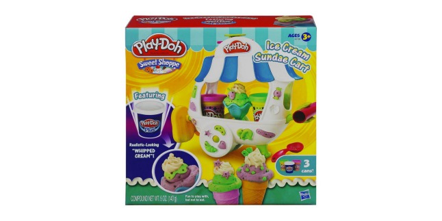 play doh ice cream sundae cart