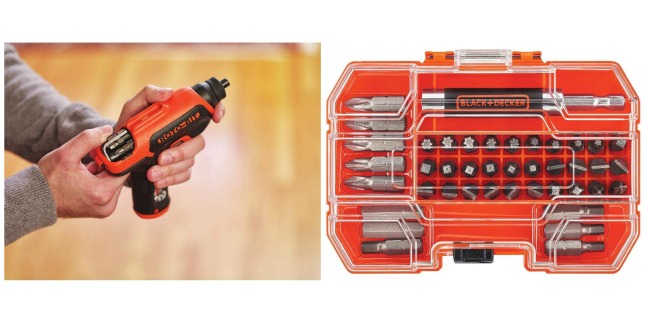 black decker screwdriver kit