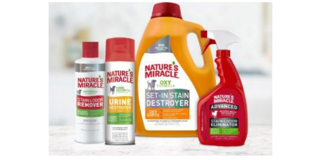 natures miracle pet stain remover