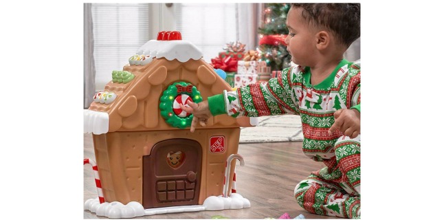 step2 gingerbread house