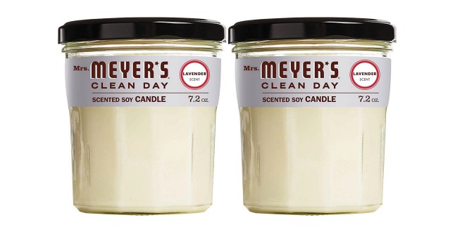 mrs meyers lavender candle