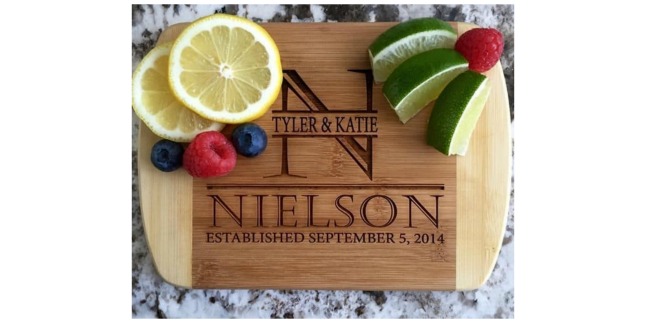 personalized cutting board