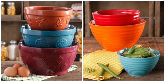 pioneer woman mixing bowls